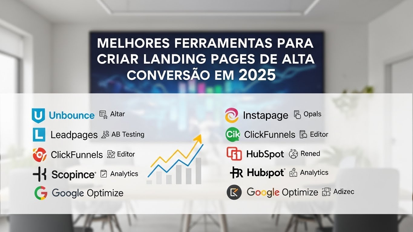Melhores Ferramentas Para Criar Landing Pages de Alta Conversão em 2025