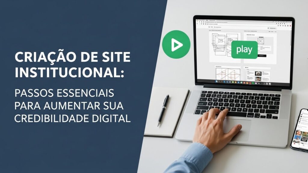 Criação de Site Institucional: Passos Essenciais Para Aumentar Sua Credibilidade Digital